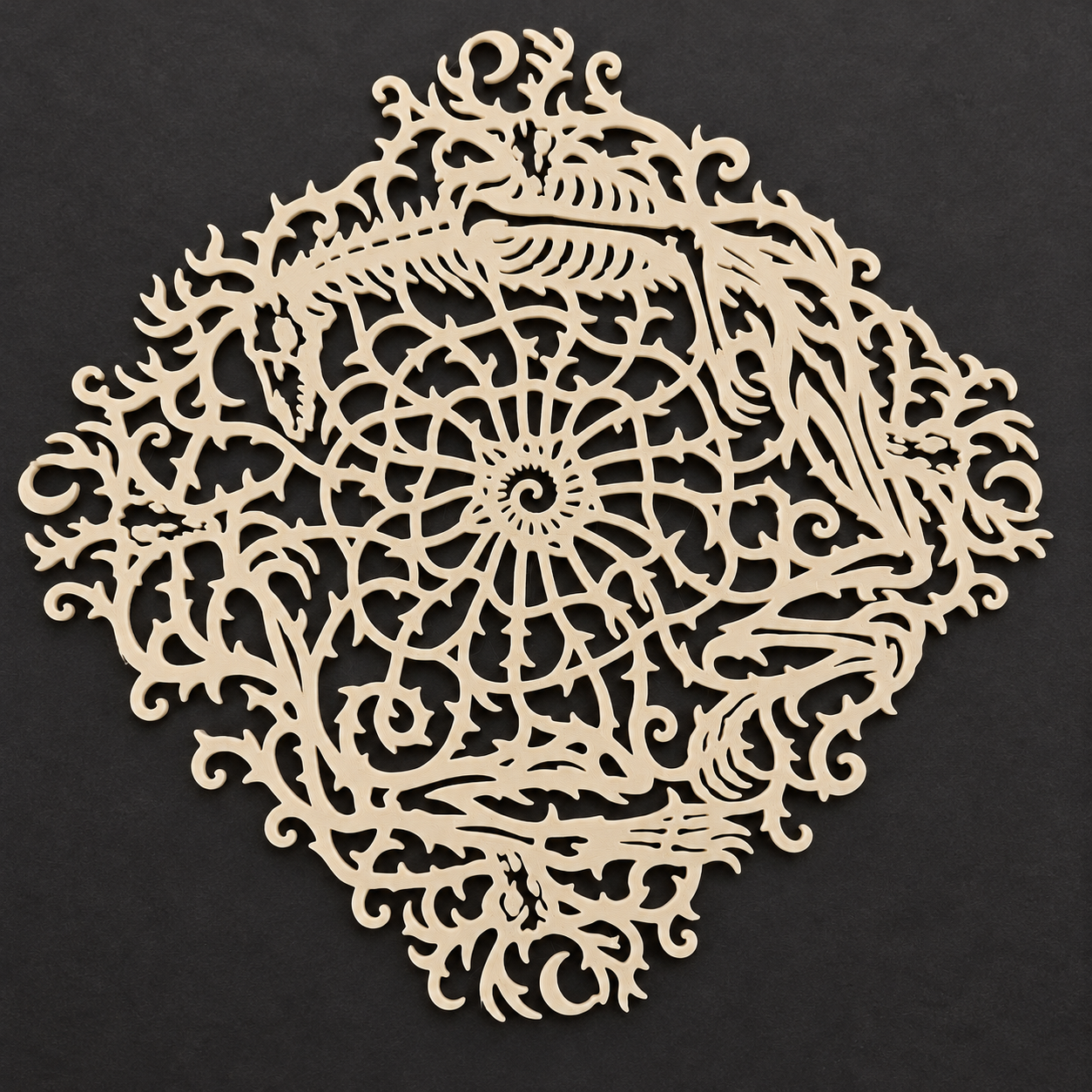 Wendigo Doily, detail view